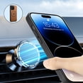 thumbnail image 5 of Compatible with MagSafe for iPhone 16 Pro Max Case, Slim Classic PU Leather Protective Shockproof Magnetic Back Design Vintage Anti-Scratch Phone Cover for iPhone 16 Pro Max Case, Brown, 5 of 5