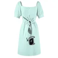 thumbnail image 5 of November Sleeveless Dress evening dress luxury evening dresses for women 2024 luxury dresses Women's skirt, 5 of 6