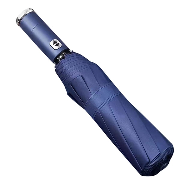Small Led Flashlights Fully Automatic Rotating Led Flashlight Umbrella, Foldable Vinyl Sunscreen Umbrella, Automatic Switch, Protection and Sun Protection