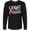 AB-Black, variant on Inktastic Fight Breast Cancer Pink Ribbon Long Sleeve T-Shirt