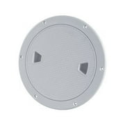 Seaflo Marine 8" Boat Round Non Slip Inspection Hatch with Detachable Cover