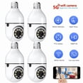 2K Light Bulb Security Camera, 5G Wireless WIFI Outdoor Indoor Cam with ...