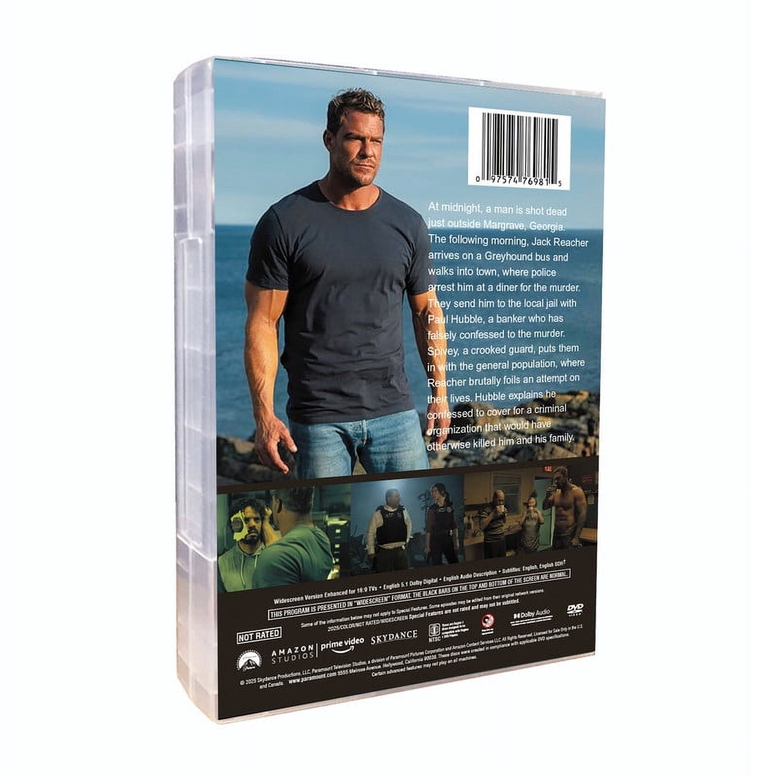 Paramount Home Video, Reacher Complete Seasons 1-3, 7-Disc DVD Box