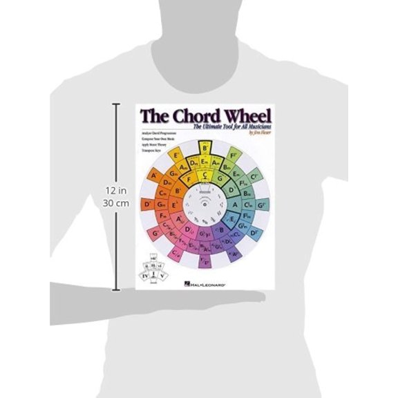 The Chord Wheel: The Ultimate Tool for All Musicians Music Theory Learning Tool for Guitar Piano and All Instruments Vis, (Paperback)