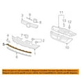 thumbnail image 3 of CAPA For 07 08 09 CRV Front Upper Grille Trim Grill Molding Garnish 71126SXSA21, 3 of 5