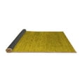 thumbnail image 2 of Ahgly Company Indoor Square Abstract Yellow Modern Area Rugs, 7' Square, 2 of 4