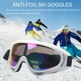 thumbnail image 3 of Toudaret 1 Pcs Snowboard Goggles for Men Womens Ladies Over Glasses, Adjustable Strap Windproof Snowboard Goggles, Anti-glare Goggles for Skiing Snowboarding, 3 of 5