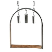 Paradise Toys Large Stainless Steel Swing, 12-Inch W by 15-Inch L