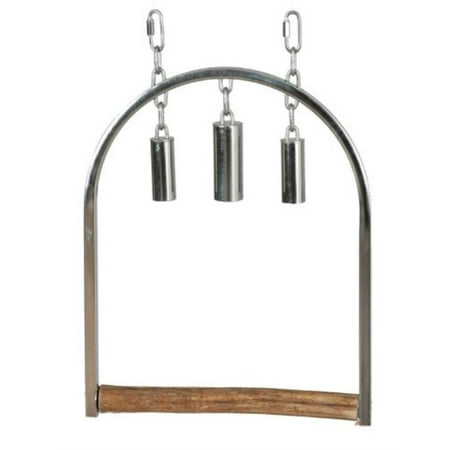 Paradise Toys Large Stainless Steel Swing, 12-Inch W by 15-Inch L