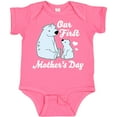 thumbnail image 3 of Inktastic Our First Mothers Day with Polar Bears Boys or Girls Baby Bodysuit, 3 of 5