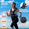 thumbnail image 3 of VEVOR 11-20lb Adjustable Weighted Vest for Men Women Strength Training Running, 3 of 9