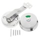 thumbnail image 1 of Bathroom Indicator Lock Privacy Handle Lock Vacant Engaged Public Toilet Partition Lock Indicating Lock For Toilet Restroom Bathroom Door Lock Indicat, 1 of 4