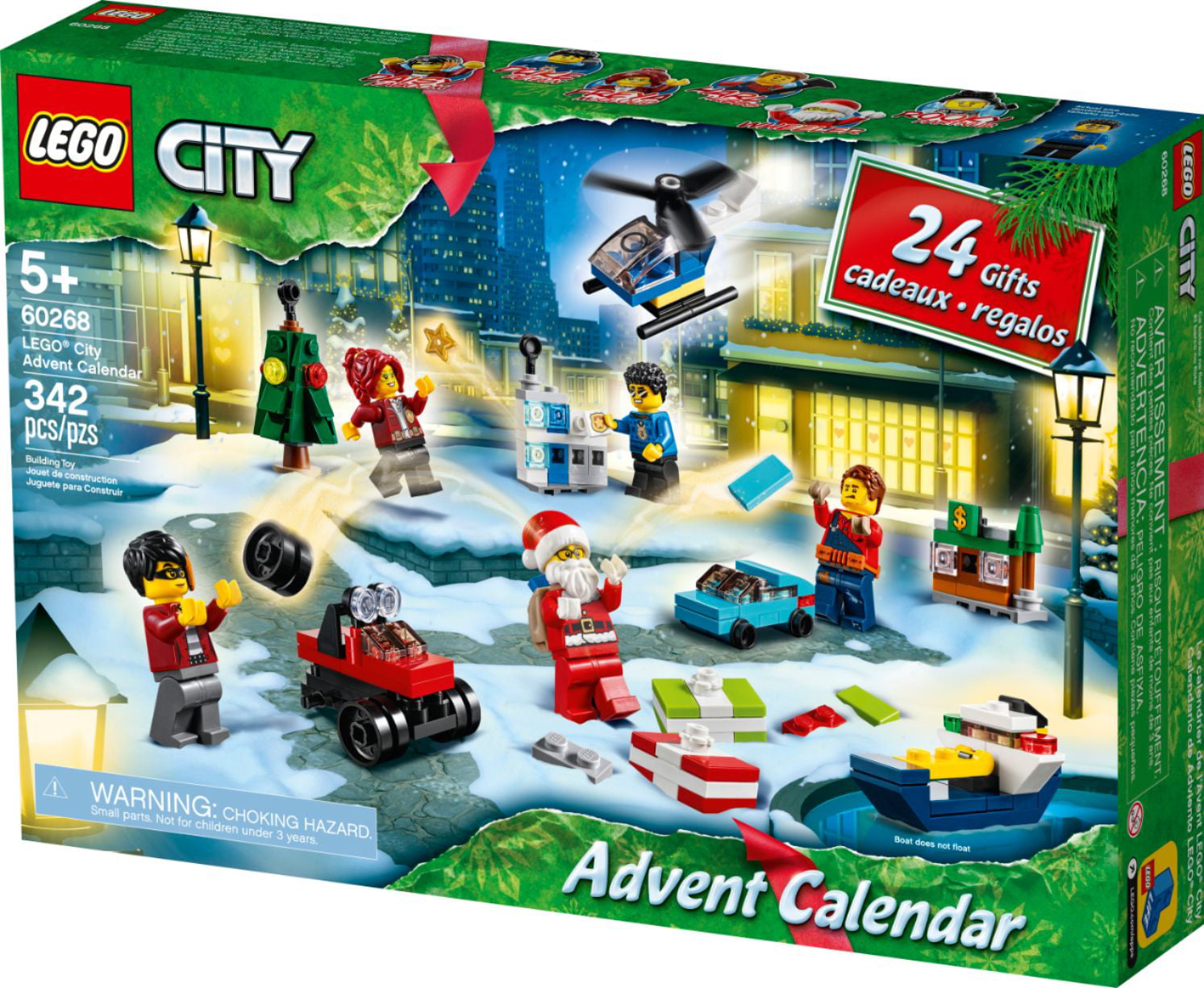 Lego City Town Advent Calendar 60268
