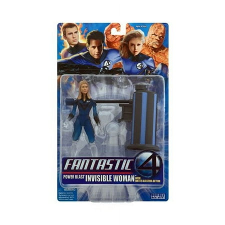 Marvel Fantastic 4 Movie Invisible Woman Figure Variant - (1/2 Color Phasing) Power Blast