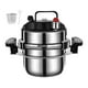 thumbnail image 2 of Olla a presión 2L Fácil de limpiar Mini portátil Antiadherente Viaje Familia Utensilios de cocina Ligero Cocina Camping Multifunción Presión Canner Estilo A shamjiam Olla a presión, 2 of 8