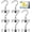 Silver, variant on Grtard 8 Pack 110LBS Heavy Duty Magnetic Hooks for Hanging, Neodymium Magnet Hooks, Strong Magnetic Hooks Cruise Magnet with Hooks for Cruise, Grill, Towel, Kitchen Indoor Hanging