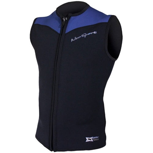 Neosport Mens 2.5mm XSPAN Sport Vest (Black, 3X-Large) by NeoSport by Henderson