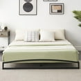 thumbnail image 2 of Sakiyr Queen Size Metal Platform Bed Frame, 6 inch Low Profile, Mattress Foundation No Box Spring, Sturdy and Noise Free, 2 of 6