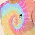 thumbnail image 5 of Dalix Astronaut Embroidered Fleece Tie Dye Wash Long Sleeve Crewneck Sweatshirt Mens in Tie Dye Rainbow S Small, 5 of 5