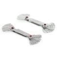thumbnail image 3 of Medidor de rosca de cuchillas, 2 piezas Medidor de rosca Juego de medidor de paso de tornillo métrico Herramienta de medición de paso de tornillo Diseñado a medida, 3 of 14