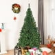 thumbnail image 1 of Costway 2,1m Árbol de Navidad Artificial con Base Metálica Material PVC Hogar Abeto Verde, 1 of 7