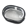 thumbnail image 1 of Tachiuwa Clear Figure Display Bag Portable Mini Doll Storage Bag for Mini Figure Doll Black L, 1 of 9