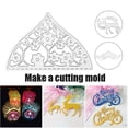 thumbnail image 2 of CAROOTU Cutting Dies Exquisite Gift Paper Card Making Metal Die Cut Stencil Template for Scrapbook Photo, 2 of 7
