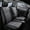 Black+Gray, variant on AOMSAZTO for Toyota Tacoma Seat Covers:Custom Fit for Toyota Tacoma 2016-2023 Crew Cab/Double Cab-Full Set Faux Leather Black with Red Trim