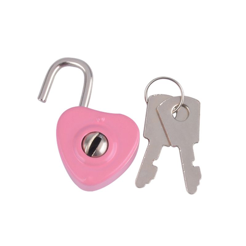 ESTONE Mini Padlocks Key Lock With Key Luggage Lock for Zipper Bag Backpack Craft Diary