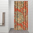 thumbnail image 3 of Chic Ethnic Shower Curtain, Colorful Retro Bohemian Print Waterproof Bath Curtain 36x72 Inch, Machine Washable Quick Dry Polyester, 3 of 5
