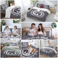 thumbnail image 5 of Ethnic Style Elephants Comforter Set Twin Size, Retro National Animal Floral Soft Bedding Set for Man Woman, 4 Pieces Duvet Cover Set with Fitted Sheet, 2 Pillowcases, 5 of 9