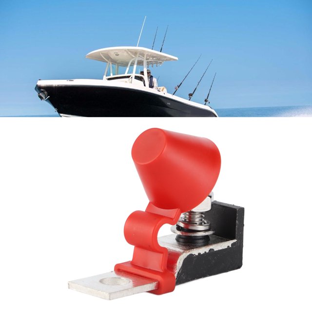 Kit de Blocs de Fusibles Terminal 58V, Kit de Blocs de Fusibles Terminal avec M8 Simple Goujon pour Allumage de Batteries Multiples Bateau Camion RV Véhicules de Construction