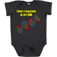 thumbnail image 3 of Inktastic Awesome Dna Boys or Girls Baby Bodysuit, 3 of 5