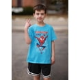 thumbnail image 3 of Camiseta Disney Marvel Spider-Man cumpleañeros para niños de 6 a 7 años, 3 of 7