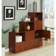 thumbnail image 4 of Storage Cabinet 1 Door - Retro Design Organizer for Home Office Living Room, 4 of 4