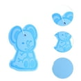 thumbnail image 3 of Unique Bargains 1 Pc Cartoon Bath Brush Body Scrubber for Bathroom 4.53"x2.76"x1.1" Sky Blue, 3 of 7