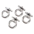 thumbnail image 1 of Track Kayak Mount Tie Down Eyelets, Universal Rail Mount Kayak Tie Down Rings Sturdy Stable Structure Extra Fixing Points M6  for Sailboats, 1 of 7