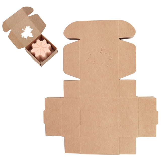 LAFGUR Packing Box, 50Pcs Durable Recyclable Packaging Box, Strong For Cake Candies