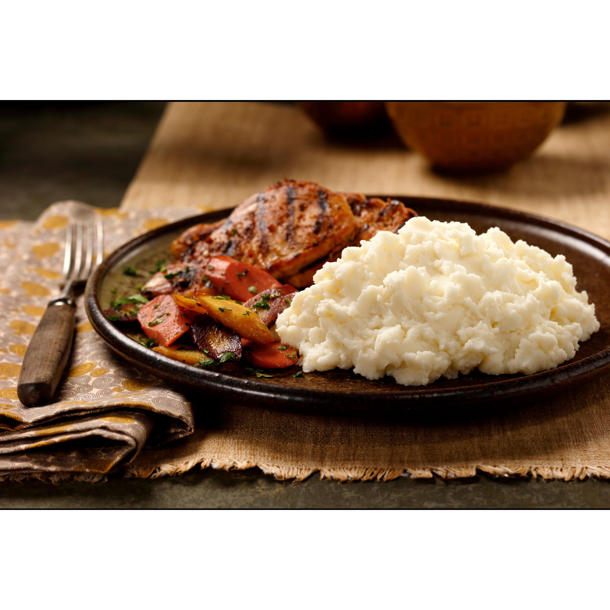 Idahoan Buttery Homestyle Mashed Potatoes Club Pack, 4 oz (Pack of 8)