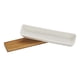thumbnail image 1 of EeaseMX Maceta rectangular de cerámica para suculentas con platillo de bambú., 1 of 8