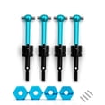 thumbnail image 1 of Aluminum Alloy Universal CVD Drive Shaft Dogbone Joint Replacement for Tamiya TT01 TT02 1/10 Remote Control Car, 1 of 7