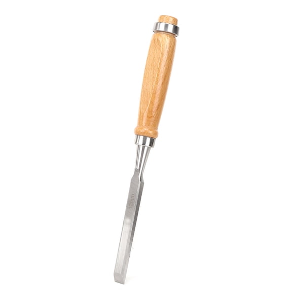 Suodoka Carpenter Chisel Wooden Handle Chrome Vanadium Alloy Steel Professional Tools for Woodworking 12mm / 0.5 in
