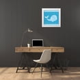 thumbnail image 3 of Kimberly, Allen 20x20 White Modern Wood Framed Museum Art Print Titled - Blue Family 1, 3 of 4