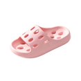 thumbnail image 2 of Willtoo Women Thick Platform Shower Slide Slippers, Hollow Hole Drainage Open Toe Sandals, Quick Dry Non‑Slip Slides Bathroom Pool Indoor Outdoor Shoes, 2 of 4