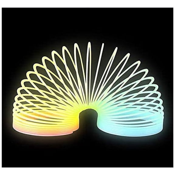 3 Inch Glow-in-The-Dark Coil Spring, One per Order