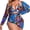 Blue, variant on Vedolay Womens Swimsuit Tankini Swimsuits for Women 2 Piece Bathing Suits Tops with Boyshorts Modest Loose Fit Swimwear,Blue 4XL