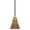 Black, variant on Heavy-Duty Corn Broom 59.8 Inch Tall for Indoor Outdoor Cleaning