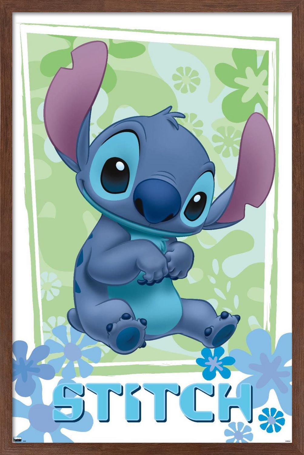 Disney Lilo and Stitch - Flowers Wall Poster