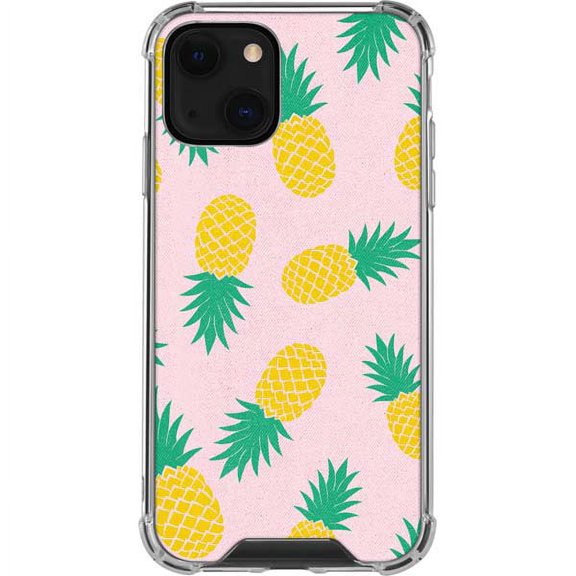 Skinit Illustration Art Summer Pineapples iPhone 14 Plus Clear Case