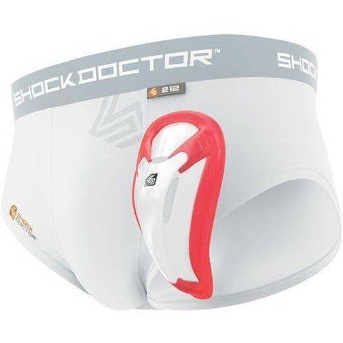 Boys Shock Doctor 212 Core Brief With Bioflex Cup Size XS Waist 20-22" for sale online 